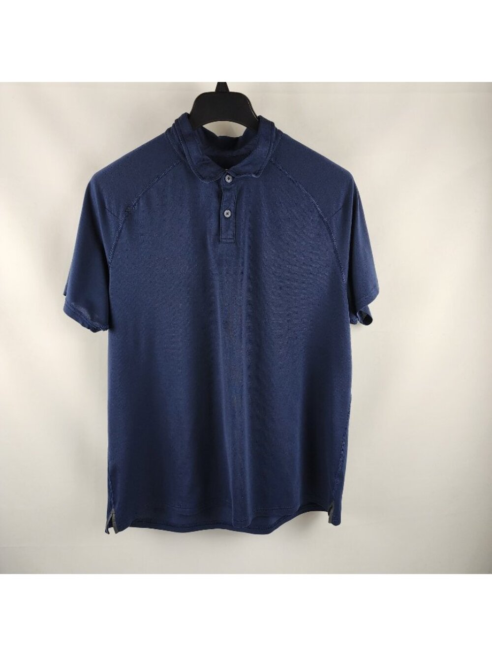 Rhone Shirt Mens XL Navy Blue Knit S/S Polo